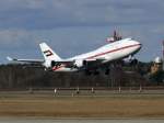 V.A.E. 747-400 A6-YAS Berlin TXL 16.02.2008