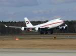 V.A.E. 747-400 A6-YAS Berlin TXL 16.02.2008
