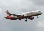 Air Berlin A 321-211 D-ABCH kurz vor der Landung in Berlin-Tegel am 19.06.2011