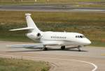 BMW Flugdienst Dassault Falcon 2000EX D-BMVV am 25.06.2011 auf dem Flughafen Berlin-Tegel