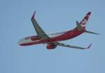 Air Berlin B 737-86J D-ABKO kurz nach dem Start in Berlin-Tegel am 26.08.2011