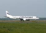 Finnair Embraer ERJ-190-100LR OH-LKF auf dem Weg zum Start in Berlin-Tegel am 04.10.2011