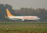 Pegasua Airlines B 737-82R TC-AAY kurz vor dem Start in Berlin-Tegel am 29.10.2011