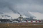 Der Flughafen Berlin-Tegel am 19.02.2012