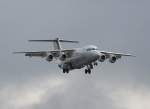 Brussels Airlines Avro Regjet RJ100 OO-DWC kurz vor der Landung in Berlin-Tegel am 19.02.2012