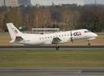 Central Connect Airlines Saab 340 OK-CCD beim Start in Berlin-Tegel am 15.04.2012