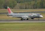 Fly Niki Embraer ERJ-190-100LR OE-IHD beim Start in Berlin-Tegel am 28.04.2012