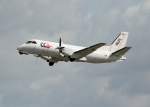 Central Connect Airlines Saab 340 OK-CCD beim Start in Berlin-Tegel am 17.05.2012