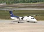 InterSky De Havilland Canada DHC-8-314Q OE-LIC bei der Ankunft in Berlin-Tegel am 17.05.2012