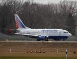 Transaero B 737-524 EI-UNG kurz vor dem Start in Berlin-Tegel am 01.03.2013