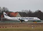 Finnair Embraer ERJ-190-100LR OH-LKH kurz vor dem Start in Berlin-Tegel am 03.03.2013
