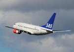 SAS B 737-683 LN-RPE beim Start in Berlin-Tegel am 07.04.2013