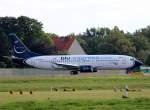 Blu Express B 737-4K5 EI-CUN kurz vor dem Start in Berlin-Tegel am 04.09.2013