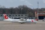 OK-GFS Czech Airlines (CSA) ATR 72-500 (72-212A)  zum Start in Tegel am 24.03.2014