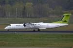 YL-BAY Air Baltic De Havilland Canada DHC-8-402Q Dash 8   Start in Tegel 09.04.2014
