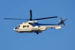 82 +02 der deutschen Luftwaffe Eurocopter AS 532 Cougar    Flug über Tegel 23.04.2014