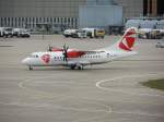 OK-KFO / Chzech Airlines / ATR 42-500 / nach der Landung in Berlin Tegel TXL/EDDB / 15.09.2013