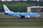 PH-BGD KLM Royal Dutch Airlines Boeing 737-7K2 (WL)   23.04.2014  gelandet in Tegel