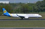 UR-EMC Ukraine International Airlines Embraer ERJ-190LR (ERJ-190 bis 100 LR)  gelandet in Tegel 25.04.2014