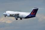 OO-DWL Brussels Airlines Avro RJ100 British Aerospace   in Tegel am 13.05.2014 gestartet