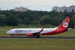 D-ABME Air Berlin Boeing 737-86J (WL)    gelandet am 12.08.2014 in Tegel
