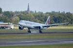 A7-AEG Qatar Airways Airbus A330-302    Landung in Tegel am 21.08.2014