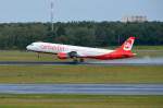D-ABCK Air Berlin Airbus A321-211   in Tegel am 21.08.2014 gestartet