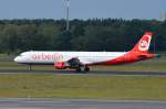 D-ALSA Air Berlin Airbus A321-211  gelandet am 21.08.2014 in Tegel