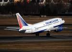 Transaero B 737-524 VP-BYJ beim Start in Berlin-Tegel am 08.03.2013