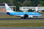 PH-BGR KLM Royal Dutch Airlines Boeing 737-7K2 (WL)  gelandet am 03.09.2014 in Tegel