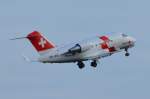 HB-JRC Swiss Air-Ambulance Canadair CL-604 Challenger 600-2B16   gestartet in Tegel am 03.09.2014