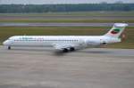 LZ-LDU Bulgarian Air Charter McDonnell Douglas MD-82   zum Start am 12.09.2014 in Tegel