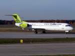 DBA Fokker 100 D-AGPO am 16.11.2006 auf dem Flughafen Berlin-Tegel