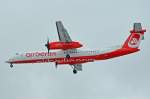 D-ABQF Air Berlin De Havilland Canada DHC-8-402Q Dash 8   Landeanflug Tegel am 04.02.2015