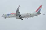 EC-JNF Air Europa Boeing 737-85P(WL)   beim Landeanflug auf Tegel am 04.02.2015