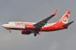 D-ABLD Air Berlin Boeing 737-76J(WL)   beim Anflug auf Tegel am 25.02.2015