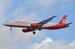 D-ABCF Air Berlin Airbus A321-211   Landeanflug Tegel am 03.03.2015