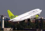DBA B 737-329 D-ADII am 23.09.2006 beim Start in Berlin-Tegel