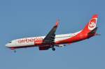 D-ABKP Air Berlin Boeing 737-86J(WL)   Landeanflug Tegel am 20.03.2015