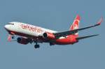 D-ABKT Air Berlin Boeing 737-86J(WL)  am 20.03.2015 beim Anflug auf Tegel
