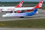 Blue 1 Boeing 717 OH-BLQ in Berlin -Tegel im Mai 2015