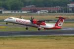 D-ABQH Air Berlin De Havilland Canada DHC-8-402Q Dash 8   am 08.07.2015 in Tegel gestartet