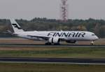 Finnair A 350-941 OH-LWA nach der Landung in Berlin-Tegel am 13.10.2015