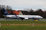 KLM B 737-9K2 PH-BXO kuruz vor dem Start in Berlin-Tegel am 29.11.2015
