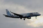 Flybe ERJ-175-200STD G-FBJF bei der Landung in Berlin-Tegel am 19.12.2015