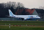 Flybe ERJ-175-200STD G-FBJF kurz vor dem Start in Berlin-Tegel am 19.12.2015