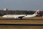 Qatar Airways, Airbus A 330-302, A7-AEI, TXL, 08.03.2016