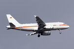 15+01 German Air Force Airbus A319-133(CJ) Anflug Tegel 21.09.2016