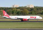 Sky Airlines A 321-131 TC-SKI am 19.04.2009 auf dem Flughafen Berlin-Tegel
