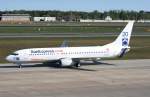 SunExpress B 737-8CX TC-SUJ in Sonderbemalung am 19.04.2009 auf dem Flughafen Berlin-Tegel